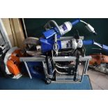 A Lukas Hydraulik GMBH twin hose reel power unit with Briggs and Stratton engine to/w cutting and