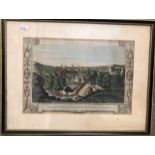 Arrobus - two watercolour studies and a quantity of mixed 19th century and later engravings and
