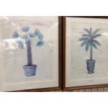 A pair of palm tree prints and Keep Calm and Carry on poster (3)