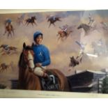 After Linklater - Frankie Dettori's Ascot Seven, ltd ed print pencil signed to margin (2); At the