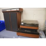 Bang & Olufsen stereo equpment comprising - Beomaster 1000, a Beocord 1200 and a B & O 1000