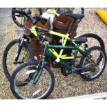 A B-Twin childrens hardtail mountain bike to/w a Stealth childrens bike [bp25 bp23]