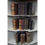 Eight various Victorian decorative leather bindings (school prizes), including 3 vols Timbs, John,