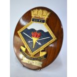 A large Naval shore-base badge AUWE (Admiralty Underwater Weapons Establishment - formerly at
