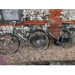 A vintage Raleigh Turist De Luxe gents bicycle to/with a ladies vintage Hercules bicycle (2)