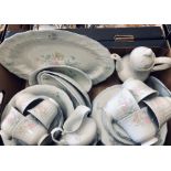 A Royal Doulton 'Valencia' dinner and tea service, seconds quality (lot)