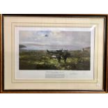 After David Shepherd - 'Falklands Casevac, Ajax Bay, 28 May 1982', ltd ed 611/850 print, pencil