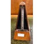 Mahogany cased metronome