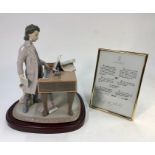 Lladro model of young Beethoven, limited edition 1951/2500, modelled by Juan Coderch and painted