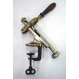 A vintage 'Big Don' counter-top bar corkscrew