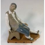 Lladro figure of Sancho Panza, 28 cm highGood condition - no chips or cracks