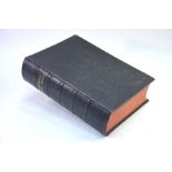 An early 19th century Universal Family Bible with explanatory notes and references from the writings