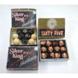 A quantity of vintage golf balls including Silver King High Velocity - Open Championship 1939,