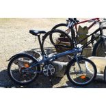 A B-Twin Tilt grey folding bike [bp4]