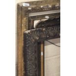 Three French mirror/picture frames (various conditions)