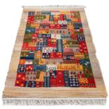 A machine made Gabbe tile design rug  150 x 100 cm [143]