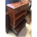 Reproduction media cabinet to/with a two drawer reproduction bookcase (2)