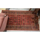 Three Persian style machine made rugs (3)