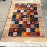 A machine made Gabbe tile design rug  150 x 100 cm [144]