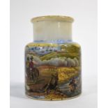 Pratt Ware 'Battle of the Alma' jar