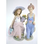 Two Lladro figures