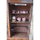 George III mahogany astragal glazed bookcase