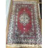 An old Indo Persian Tabriz rug