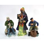 Three Royal Doulton figures