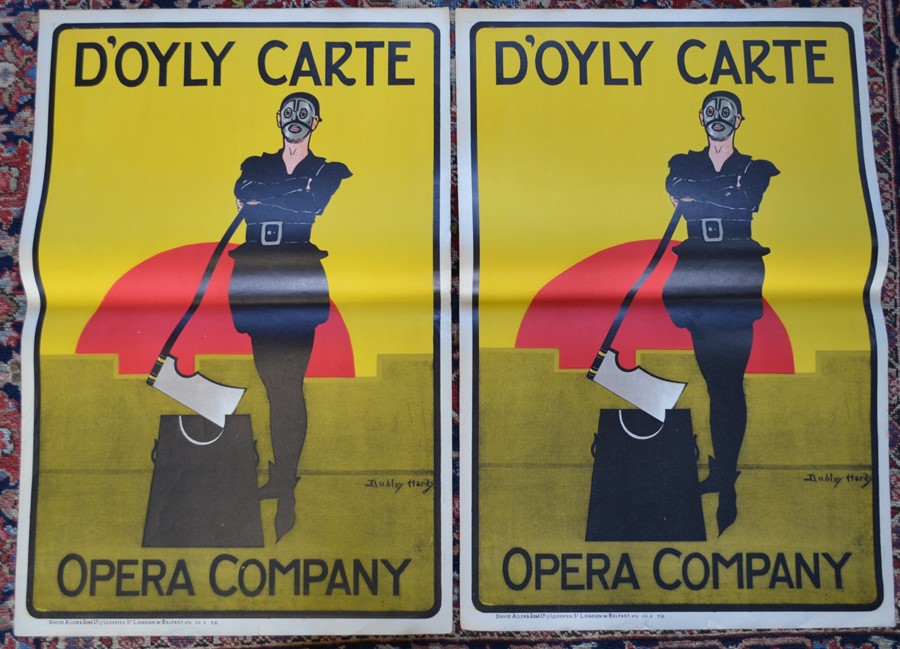 Two D'Oyly Carte Opera Company posters