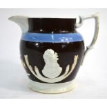 A 19th century pearlware jug