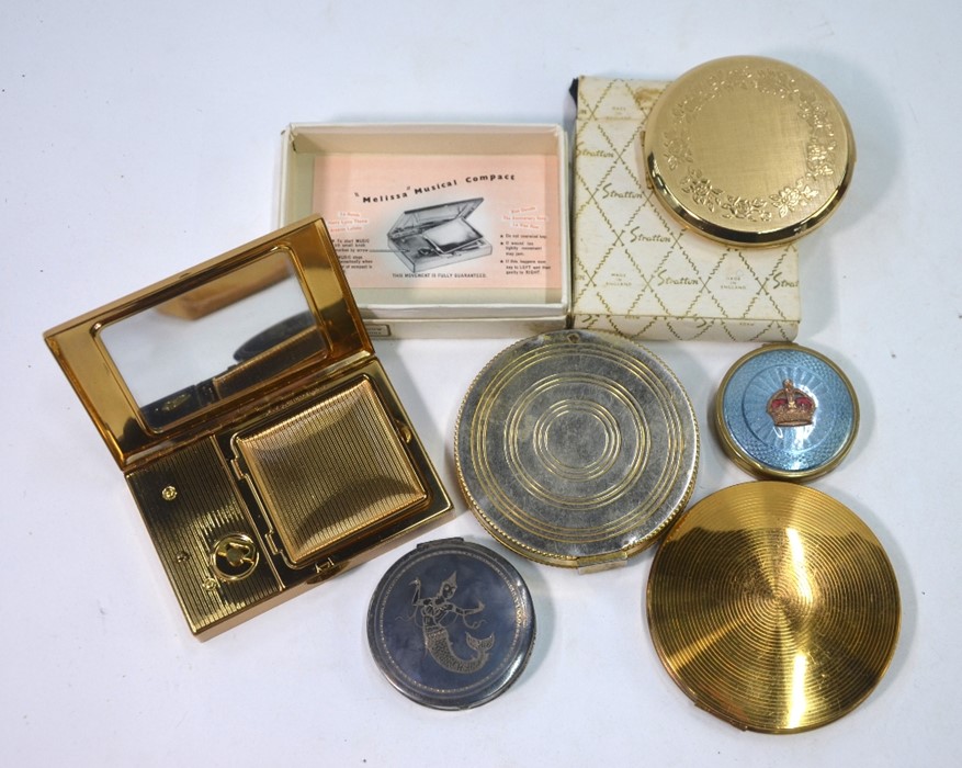 Collection of vintage powder compacts - Image 2 of 2