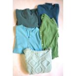 Collection of ladies cashmere clothing