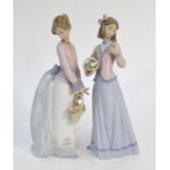 Two Lladro figures