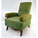 An Art Deco easy armchair