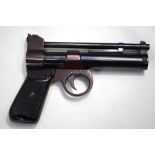 A Webley Junior air pistol