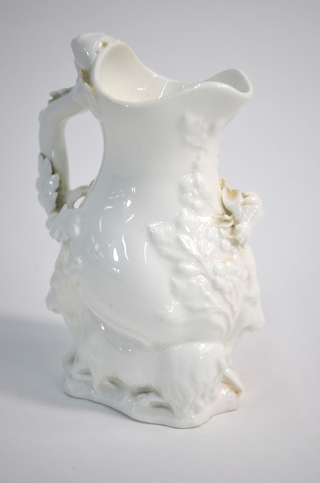 A Chelsea style goat and bee jug