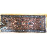 An old Persian Saruk small runner circa 1910