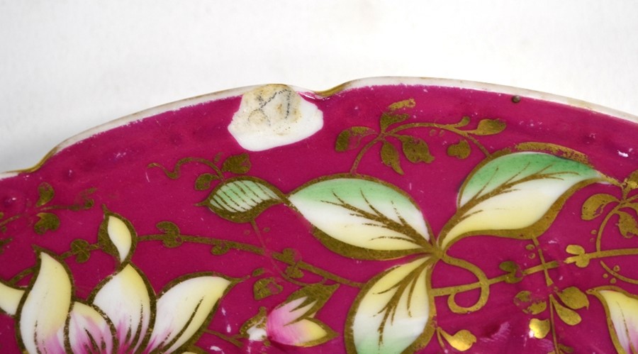 A Victorian Staffordshire dessert service - Image 3 of 4