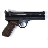 A Webley Premier air pistol