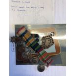 Major Paul Norman Melitus, a group of seven miniature medals