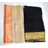 Vintage sari/sarong lengths