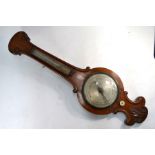 Rand, Newbury - a 19th century mahogany wheel barometer