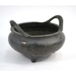 A 17th/18th century Chinese bronze censer
