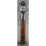 Billib contemporary mechanical hanging regulator style wall clock