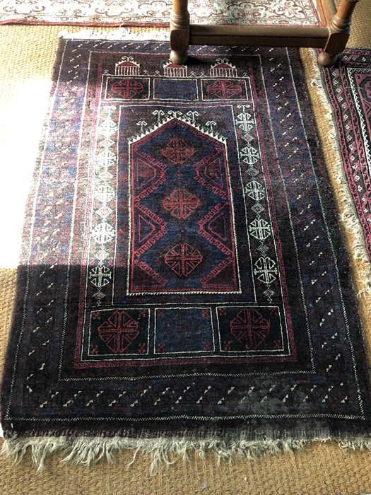 A Belouch prayer rug