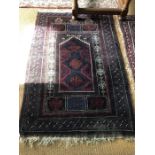 A Belouch prayer rug