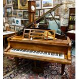 Julius Bluthner early 20th century rosewood cased grand piano