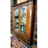 Edwardian Sheraton Revival style mirrored wardrobe