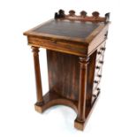 A Regency rosewood Davenport