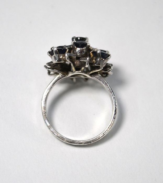 A cluster cocktail ring - Image 2 of 3